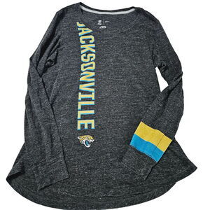 Nike NFL Team Apparel Mens T-Shirt Multi-Color Size XXL Cotton Blend Long Sleeve